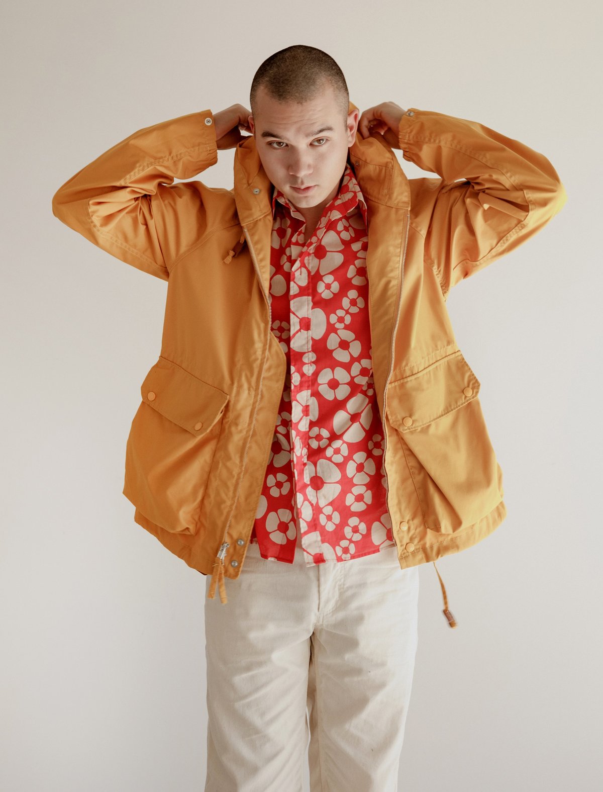 Engineered Garments Atlantic Parka Gold PC Poplin | Garmentory