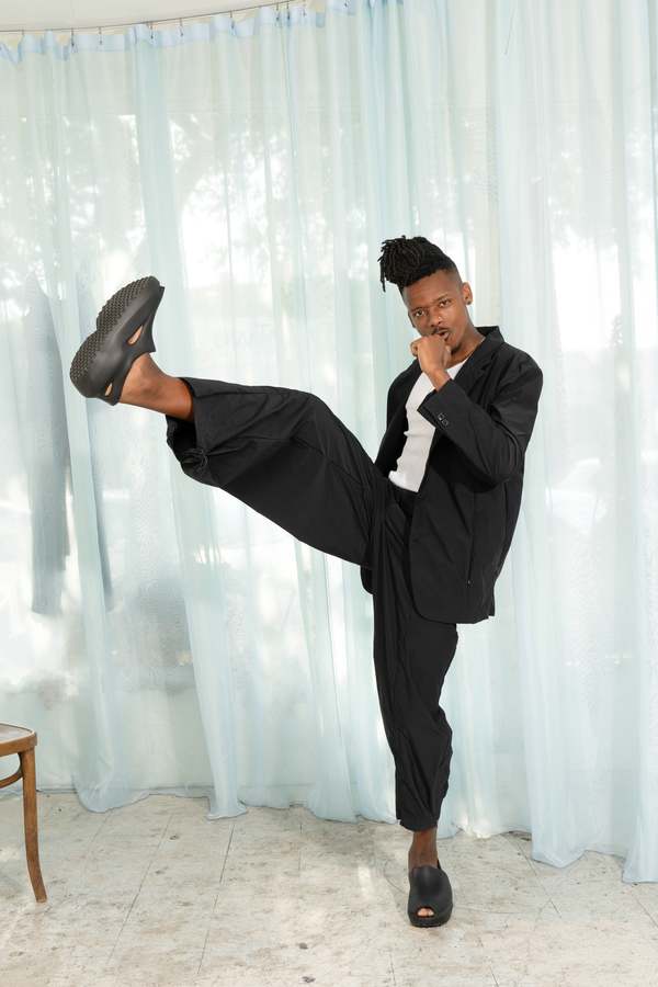 grounds Clay Sandals - Black | Garmentory