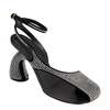 Dries Van Noten Womens Sandals - Black - Thumbnail 4