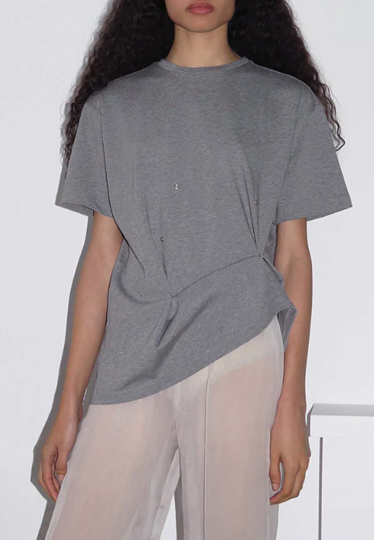 トップス Paloma wool shirt Paloma Wool: Gray Zigo Shirt | SSENSE