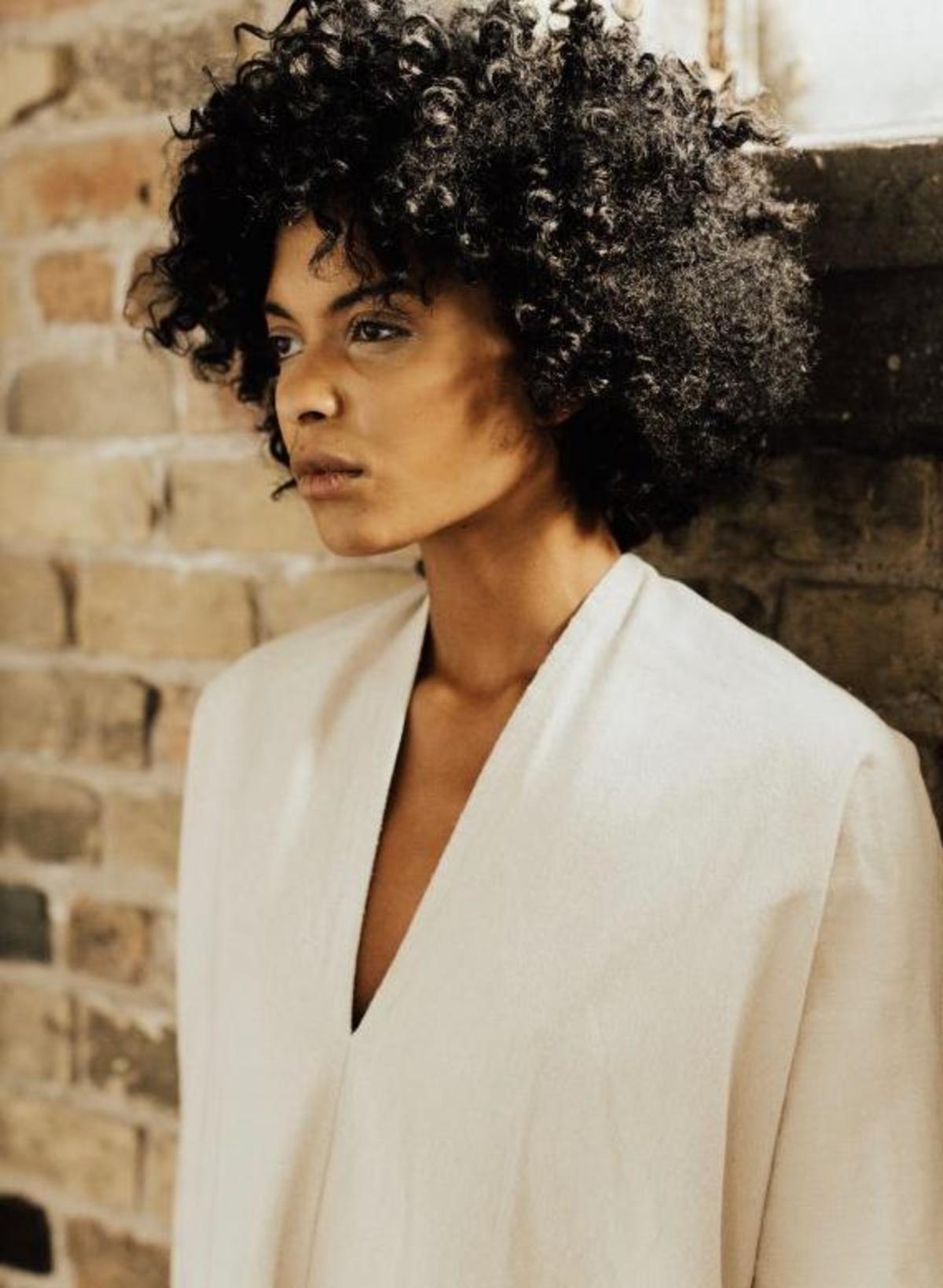 Hackwith Design House Raw Finish Cocoon Dress - Image 3 of 5