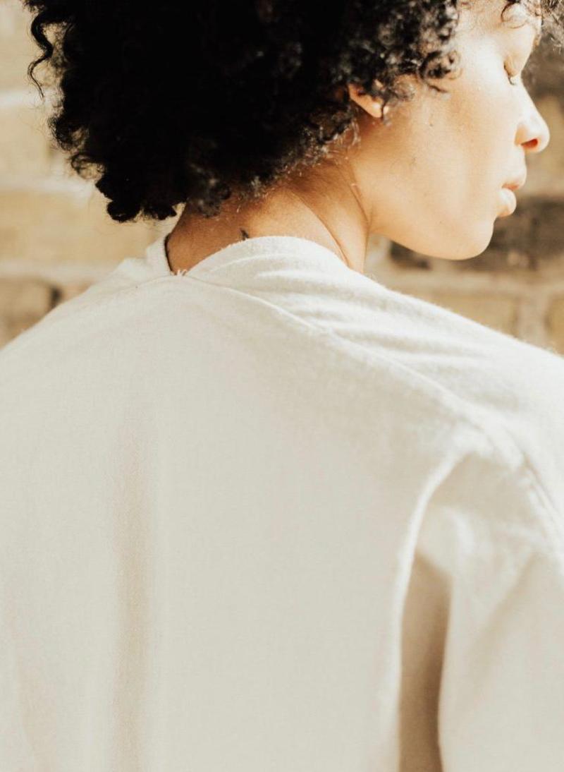 Hackwith Design House Raw Finish Cocoon Dress