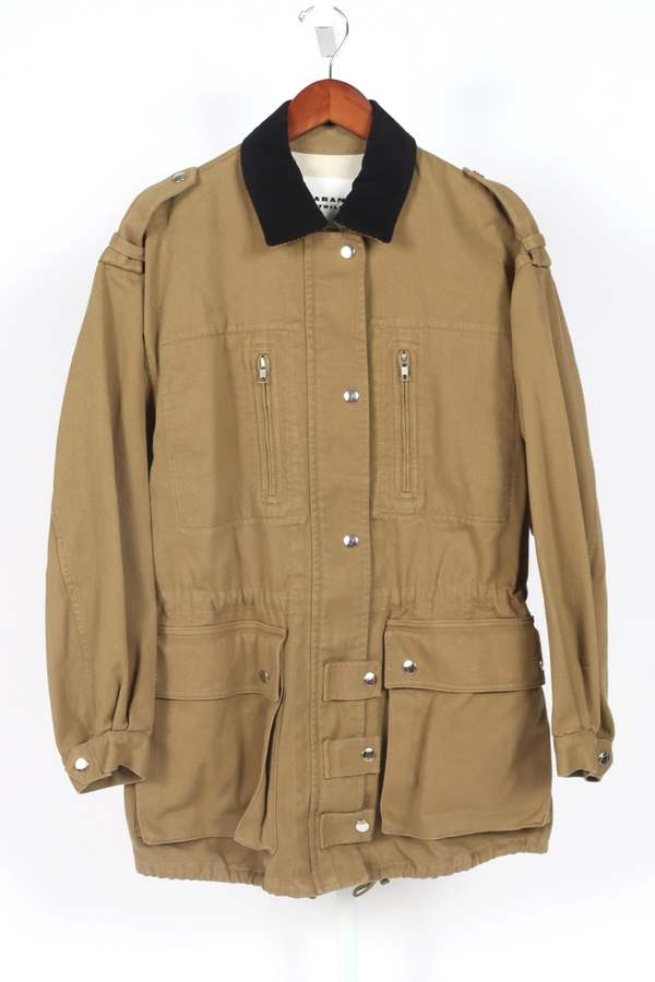 ジャケット ISABEL MARANT ETOILE Black cotton Joanna jacket Isabel Marant Etoile Veste Joanna – Bleu