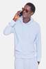 Blue&Cream Terry Pullover Hoodie - Baby Blue - Thumbnail 5
