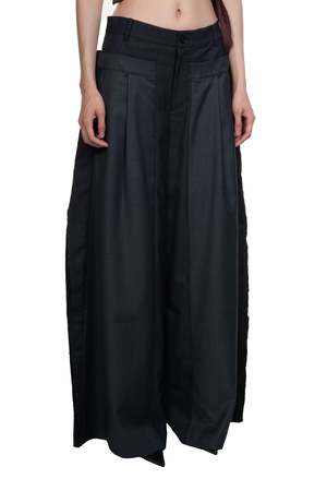 Feng Chen Wang Deconstruction Patchwork Trousers | Garmentory