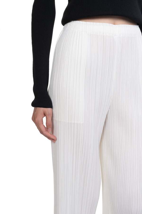 Pleats Please by Issey Miyake Thicker Bottoms 1 - Off White