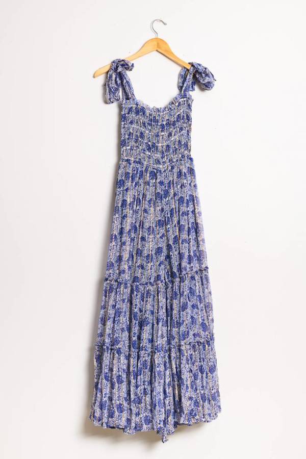 ne quittez pas Blue Lurex Romper ne quittez pas Blue Lurex Romper