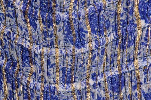 ne quittez pas Blue Lurex Romper ne quittez pas Blue Lurex Romper
