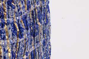 ne quittez pas Blue Lurex Romper ne quittez pas Blue Lurex Romper