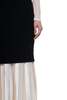 Peng Tai Layered Maxi Skirt - Black/Ivory - Thumbnail 4