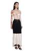 Peng Tai Layered Maxi Skirt - Black/Ivory - Thumbnail 5