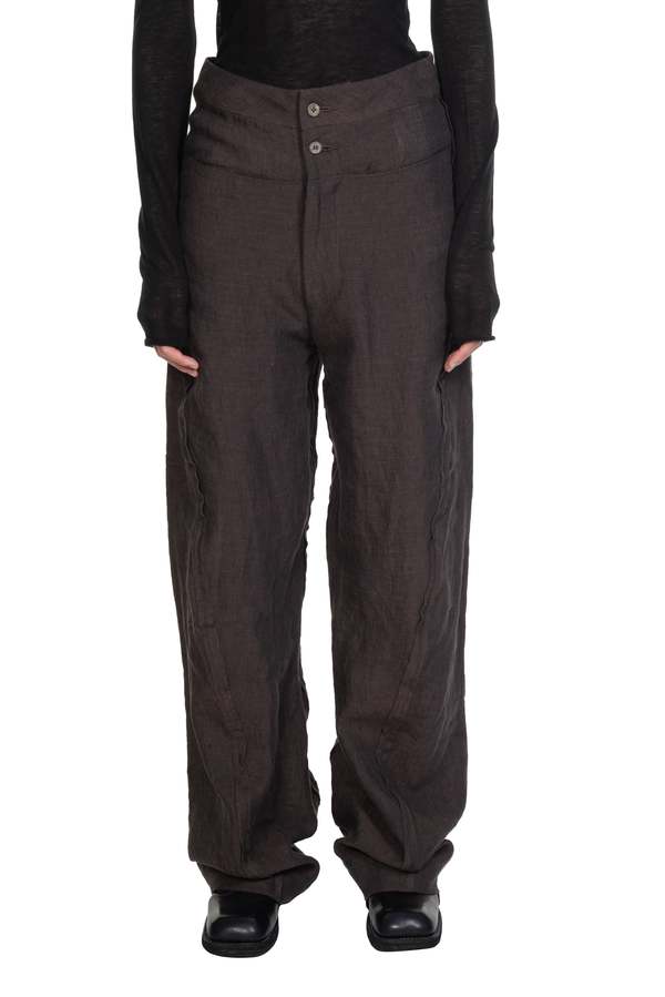 YEHUAFAN Rustred Pants - Rustred