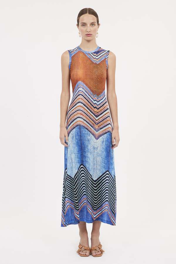 Ulla Johnson Orla Sleeveless Midi Dress in Phoenix main image 1