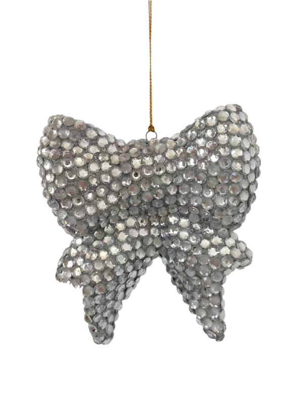 Cody Foster & Co JEWELED BOW ORNAMENT