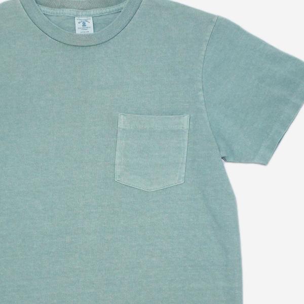 Velva Sheen Pigment Dyed Pocket T-Shirt - Haze Blue Velva Sheen Pigment Dyed Pocket T-Shirt - Haze Blue