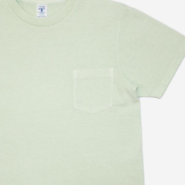 Velva Sheen Pigment Dyed Pocket T-Shirt - Light Green Velva Sheen Pigment Dyed Pocket T-Shirt - Light Green