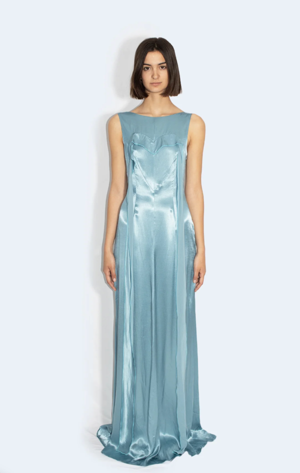 sachin and babi light blue dress Women's Party Dresses