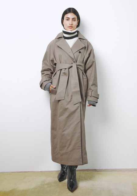 ジャケット・アウター epine volume wool tailored coat gray EXPRESS Mens Dark Gray Wool Blend Slim Fit Button Coat
