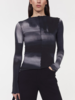 Rodebjer Columbina Jersey Top - Black - Thumbnail 5