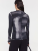 Rodebjer Columbina Jersey Top - Black - Thumbnail 6