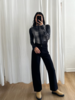 Rodebjer Columbina Jersey Top - Black - Thumbnail 1