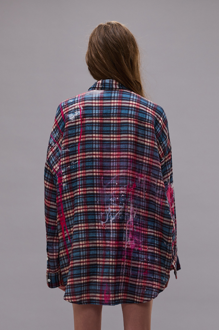 R13 - Drop Neck Work Shirt