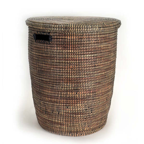 Mbare Black Flat Lid Basket