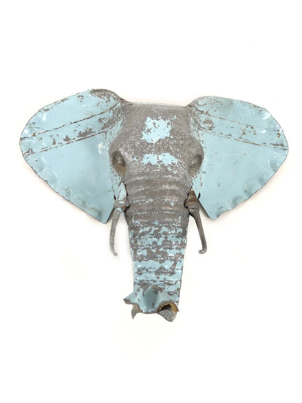 Mbare Elephant Animal Mask Wall Art