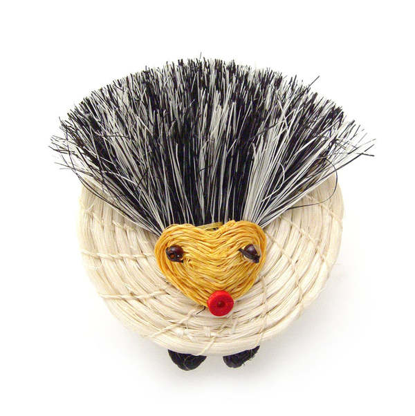 Mbare Hedgehog Lidded Basket