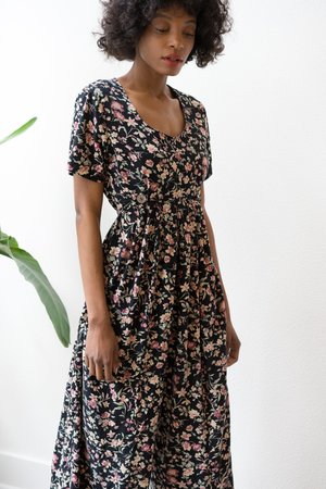 Backtalk PDX Vintage Floral Jumpsuit Womens Pastels Backtalk PDX Vintage Floral Jumpsuit Womens Pastels