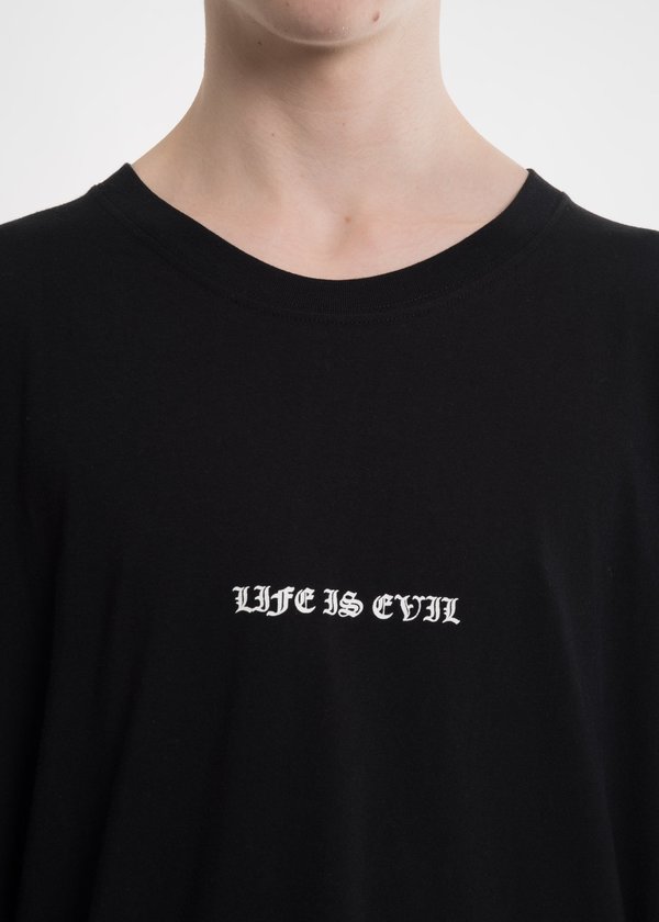 Black "Life is Evil" T-Shirt Black "Life is Evil" T-Shirt