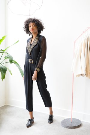 Backtalk PDX Vintage Sequin Jumpsuit Backtalk PDX Vintage Sequin Jumpsuit