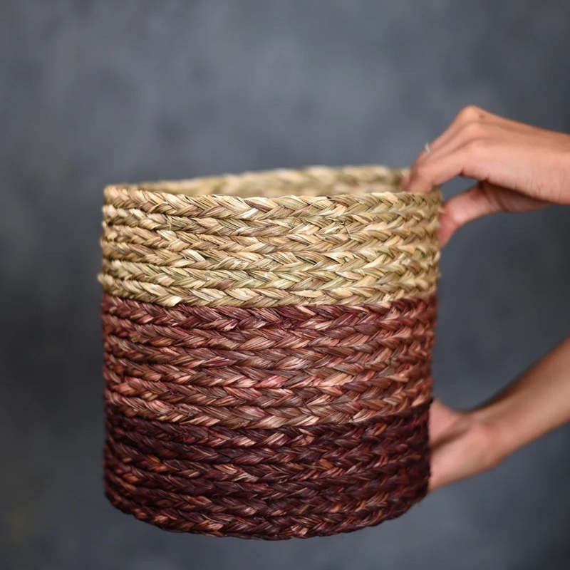Kadam Haat Sabai Plant Holder / Basket - Brown