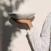 Osmos Studio Shibumi Ripple Serve Bowl - Matte White - Thumbnail 2