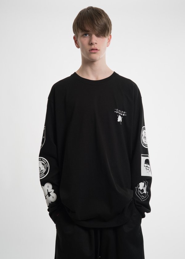 Hyein Seo Black Graphic L/S T-Shirt Hyein Seo Black Graphic L/S T-Shirt
