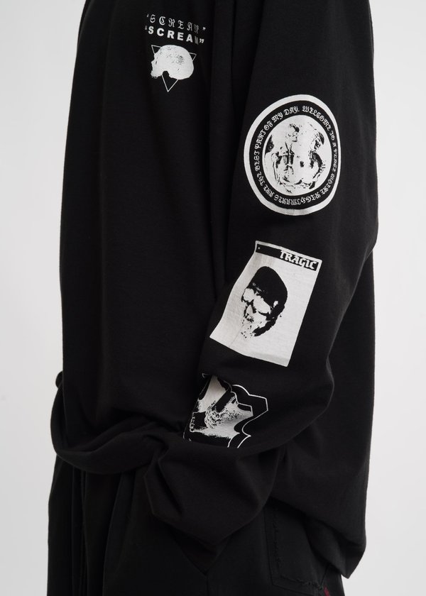 Hyein Seo Black Graphic L/S T-Shirt Hyein Seo Black Graphic L/S T-Shirt