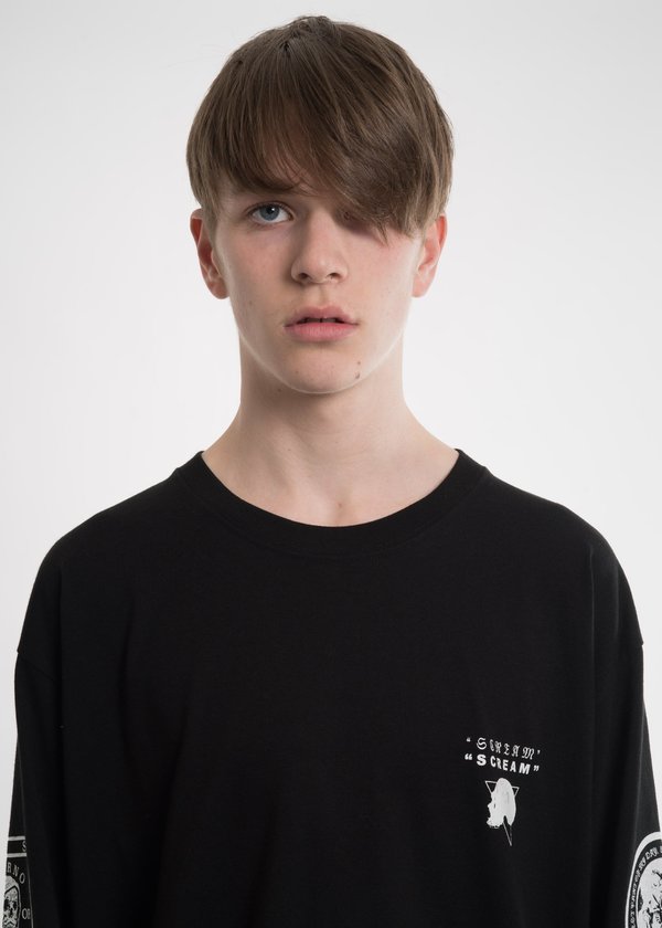 Hyein Seo Black Graphic L/S T-Shirt Hyein Seo Black Graphic L/S T-Shirt
