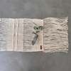 Crafted Home White Thread Table Runner - Thumbnail 3