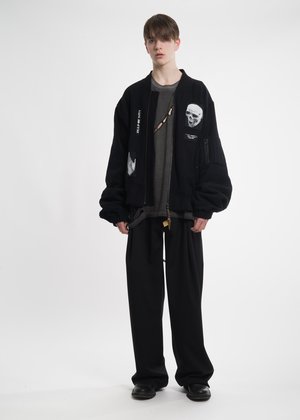 Hyein Seo Grey Slashed L/S T-Shirt Hyein Seo Grey Slashed L/S T-Shirt