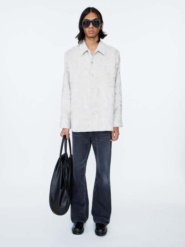 Séfr Gael Overshirt - Icing | Garmentory Séfr Gael Overshirt - Icing | Garmentory