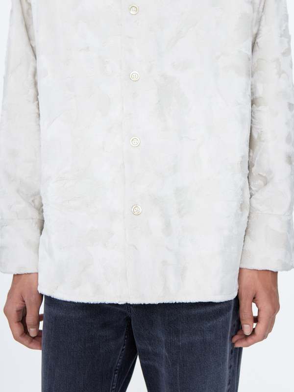 Séfr Gael Overshirt - Icing | Garmentory Séfr Gael Overshirt - Icing | Garmentory