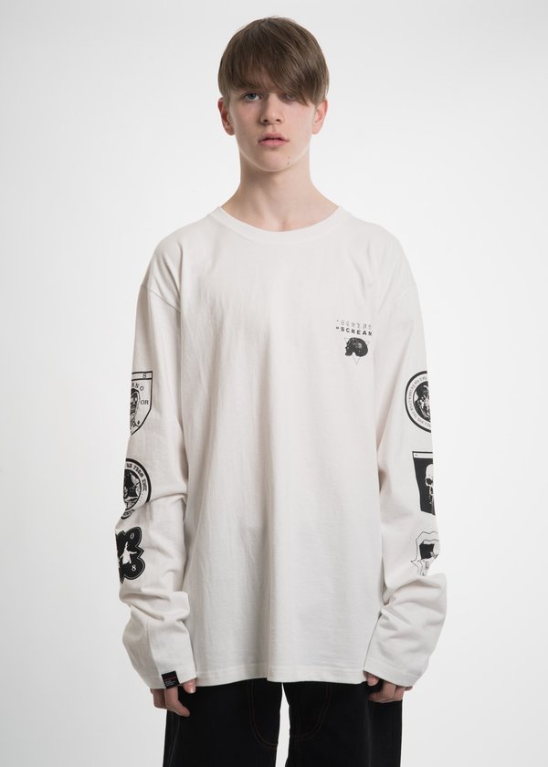 Hyein Seo White Graphic L/S T-Shirt Hyein Seo White Graphic L/S T-Shirt