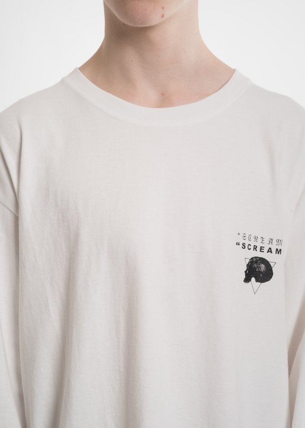 Hyein Seo White Graphic L/S T-Shirt Hyein Seo White Graphic L/S T-Shirt