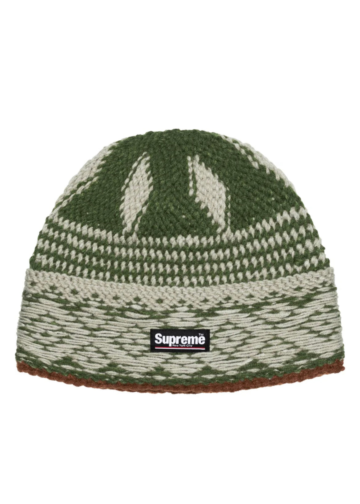 Supreme Diamond Beanie - Green | Garmentory