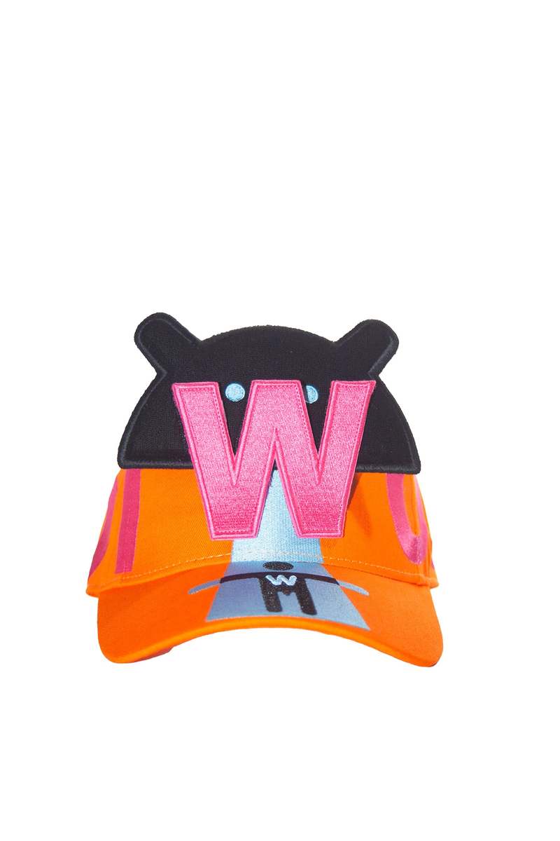 Walter Van Beirendonck Atomic Cap - Orange | Garmentory