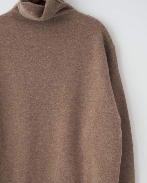 Yoko Sakamoto High Neck Knit - Oatmeal | Garmentory