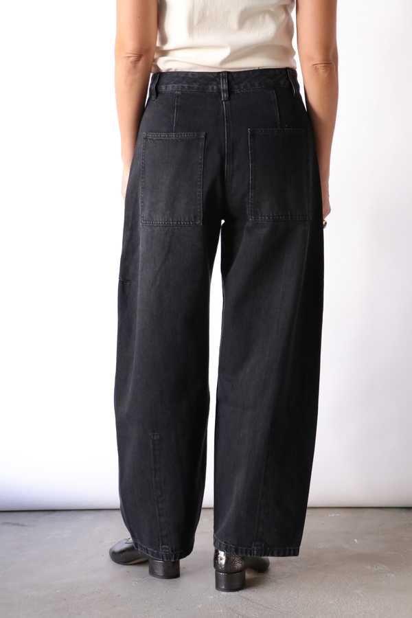 Tibi Denim Sid Jean - Vintage Black | Garmentory