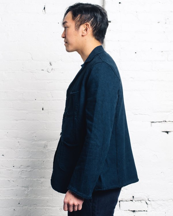 Kapital High Density Hobo Jacket - Navy Kapital High Density Hobo Jacket - Navy
