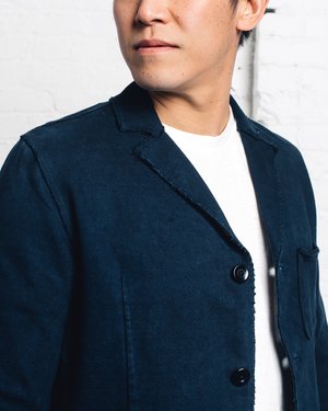 Kapital High Density Hobo Jacket - Navy Kapital High Density Hobo Jacket - Navy