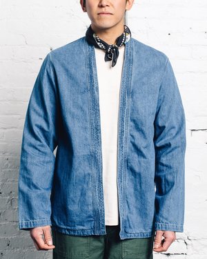 Kapital Kakashi Shirt - Denim | Garmentory